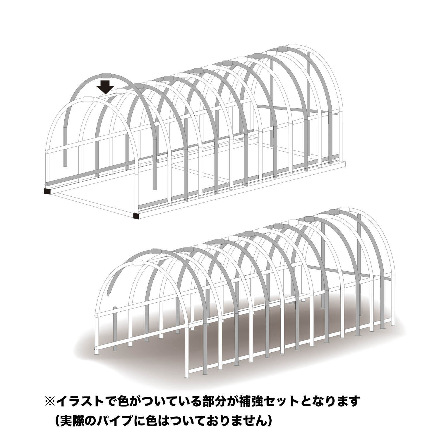 3256U/308M 兼用補強セット
